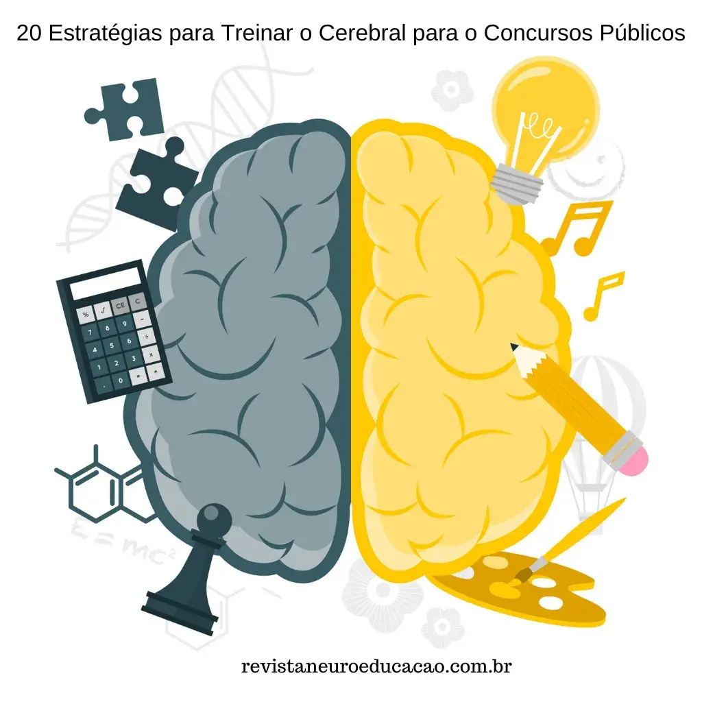20 Estratégias para Treinar o Cerebral para o Concursos Públicos